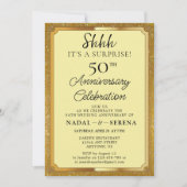 Surprise 50th Wedding Jubileum Kaart (Voorkant)