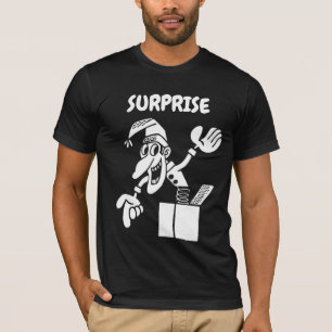 SURPRISE-aansluiting in de doos T-shirt