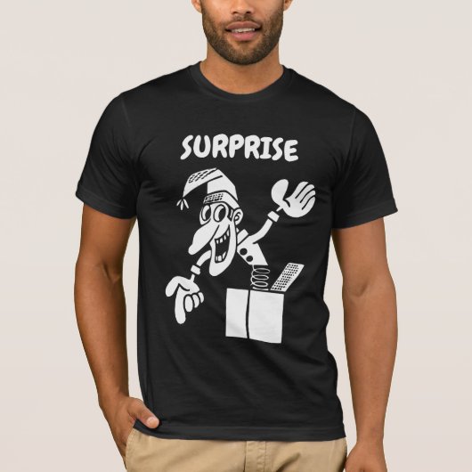 SURPRISE-aansluiting in de doos T-shirt (Voorkant)