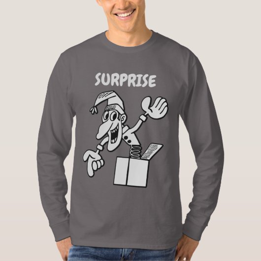 SURPRISE-aansluiting in de doos T-shirt (Voorkant)