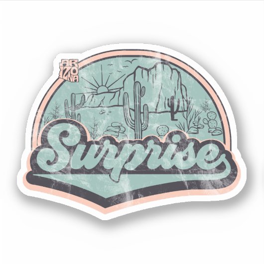 Surprise, Arizona  Sticker (Voorkant)