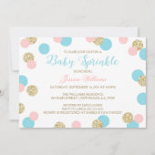 Surprise Baby Sprinkle Invitations Kaart (Voorkant)