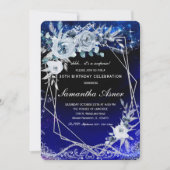 Surprise Birthday Invitation Sjabloon Kaart (Voorkant)