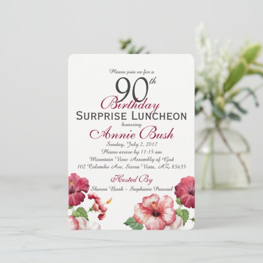 Surprise Birthday Kaart (Staand voorkant)