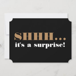 Surprise Birthday Party Invitation Over the Hill Kaart