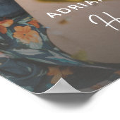 Surprise Birthday Party Photo Fun Welcome  Poster (Hoek)