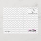 Surprise Birthday Party Uitnodiging Briefkaart (Achterkant)