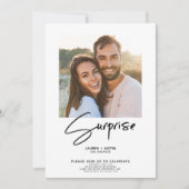 Surprise Black & White 4-fotoservice Kaart (Voorkant)