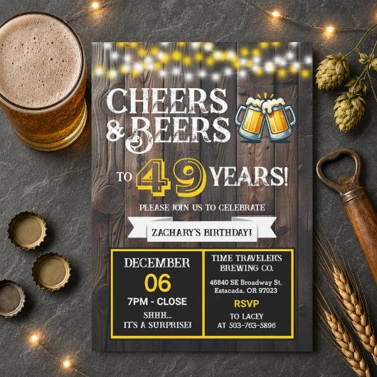 Surprise Brouwerij proost op 49 jaar bier brouwen Kaart