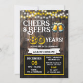 Surprise Brouwerij proost op 80 jaar bier brouwen Kaart (Voorkant)