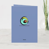 SURPRISE CHRISTMAS GIFT by Slipperywindow Feestdagen Kaart (Achterkant)