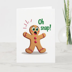Surprise Cookie Kerstkaart Kaart