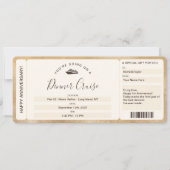 Surprise Coupon Instapassagi Ticket Cruise Diner Kaart (Voorkant)