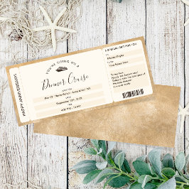 Surprise Coupon Instapassagi Ticket Cruise Diner Kaart