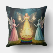 Surprise Fairy Bridal Shower Kussen (Achterkant)