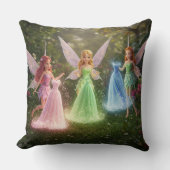 Surprise Fairy Bridal Shower Kussen (Voorkant)
