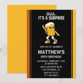 Surprise Funny Beer Mannen 59ste verjaardag Kaart (Voorkant / Achterkant)