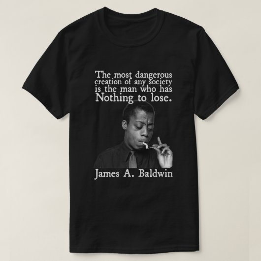 Surprise Gift James Baldwin Halloween Holiday T-shirt (Design voorkant)
