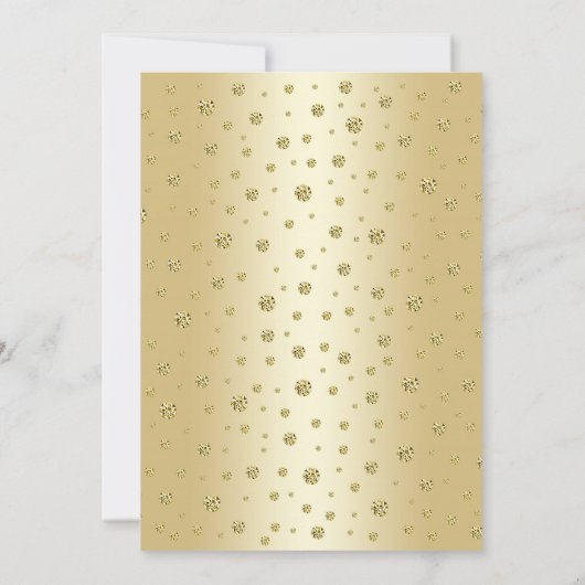 Surprise Gouden 50ste Verjaardagsviering Kaart (Achterkant)