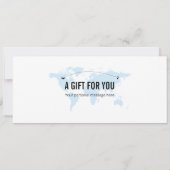 Surprise Griekenland Boarding Pass Cadeaubon Kaart (Achterkant)