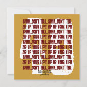 SURPRISE Grunge 30th Birthday Green en Gold S302 Kaart (Achterkant)