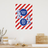 Surprise Inside – Vintage Candy Box Wall Art Print (Keuken)