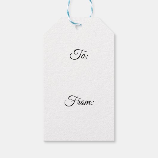 Surprise Kerst Mode Illustratie Label Cadeaulabel (Achterkant)