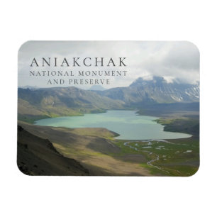 Surprise Lake Aniakchak Monument, Preserve, AK Magneet