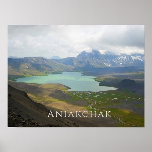 Surprise Lake, Aniakchak NMP, Alaska Poster (Voorkant)