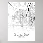 Surprise Map - Arizona - City Map Poster (Voorkant)
