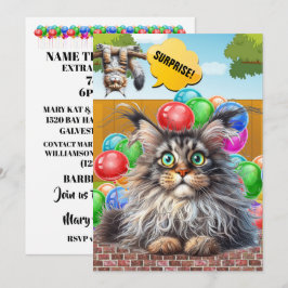 SURPRISE Party Uitnodiging