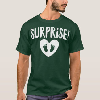 Surprise Pregnancy Announcement Mom To Be Mother M T-shirt