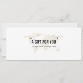 Surprise Rome Boarding Pass Cadeaubon Kaart (Achterkant)