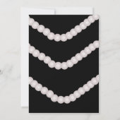 Surprise Shhhhhhhhh Pearl Folie Birthday Party Kaart (Achterkant)