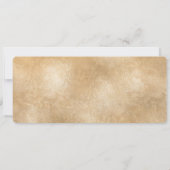 Surprise Ticket Oud en Nieuw Party Voucher Kaart (Achterkant)