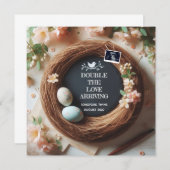  Surprise Twins Reveal, Twin Pregnancy  Aankondiging (Voorkant / Achterkant)