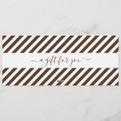 Surprise Voetbalwedstrijd Stadion Cadeaubiljet Kaart (Achterkant)