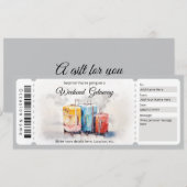 Surprise Weekend Getaway cadeaubon Kaart (Voorkant / Achterkant)