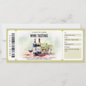 Surprise Wine Tasting Cadeaubon Sjabloon Kaart (Voorkant)
