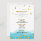 Surprise Wizard Pool Party Kaart (Achterkant)