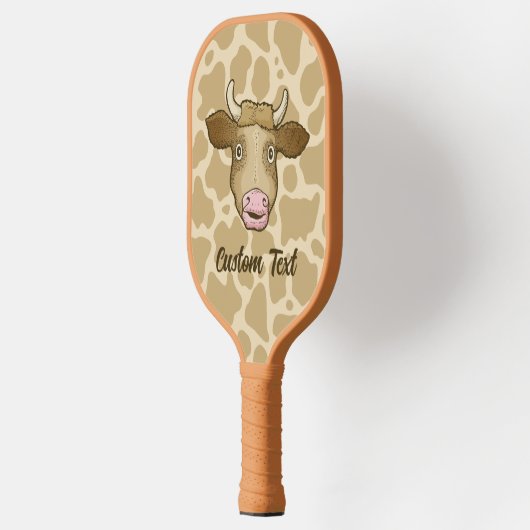 Surprised Cow Pickleball Paddle (Links)