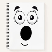 Surprised Face Notebook Notitieboek (Voorkant)