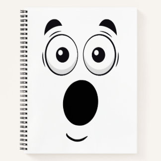 Surprised Face Notebook Notitieboek