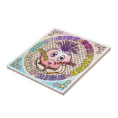 Surprised Face  Tegeltje (Zijkant)