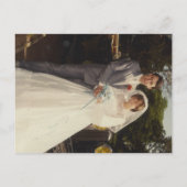 Surprisefeest 40ste verjaardag Robijnen Hartjes Fo Briefkaart (Achterkant)