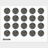 Surprisefeest Glitter Ronde Sticker (Vel)
