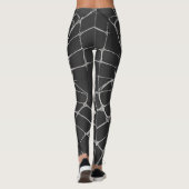 Surreal Abstract Portrait Leggings (Achterkant)