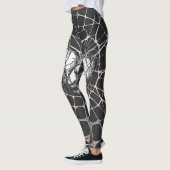 Surreal Abstract Portrait Leggings (Links)
