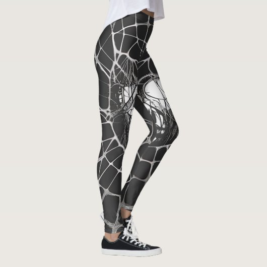 Surreal Abstract Portrait Leggings (Rechts)