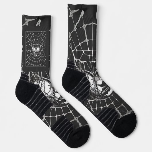 Surreal Abstract Portrait Sokken (Rechts)